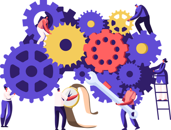 Time Management  イラスト