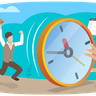 free punctuality illustrations