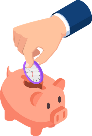 Time savings  Illustration