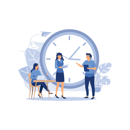 Time Scheduling  Illustration