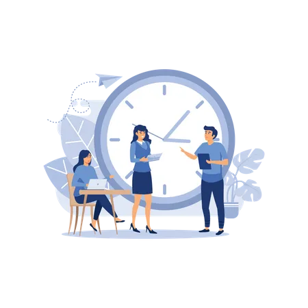 Time Scheduling  Illustration