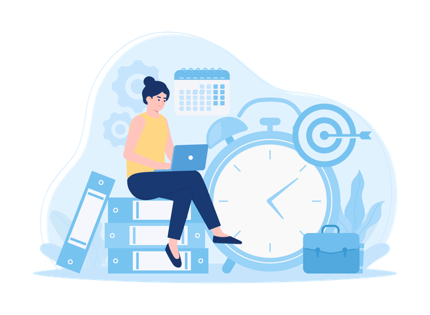 Time scheduling  Illustration