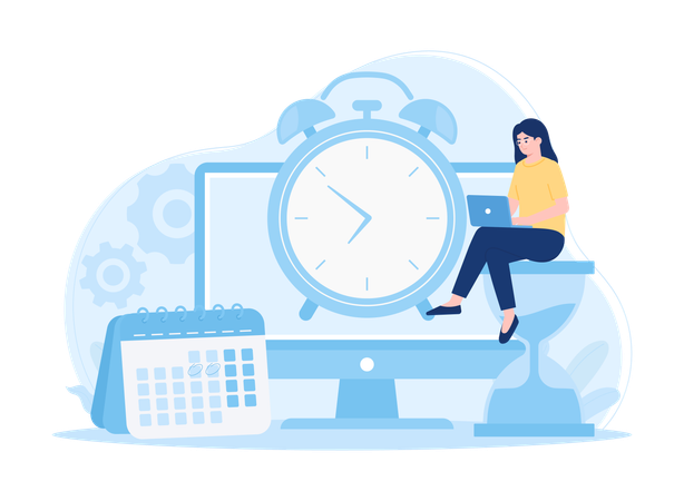 Time scheduling  Illustration