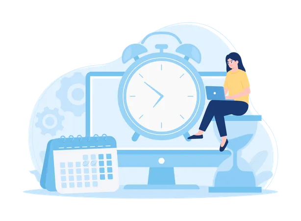 Time scheduling  Illustration