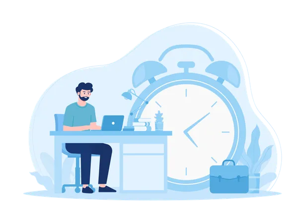 Time scheduling  Illustration