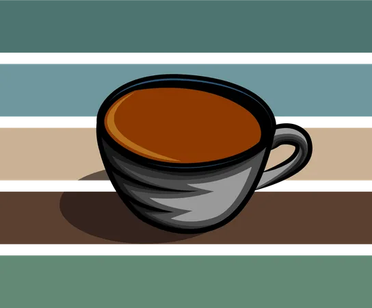 Time to coffee  Illustration
