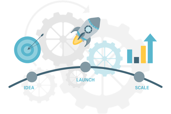 Timeline roadmap  Illustration