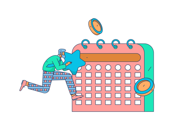 Timetable coordination of school  Illustration