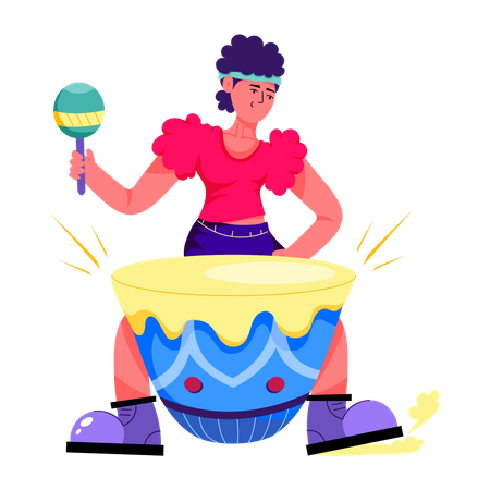 Timpanist  Illustration