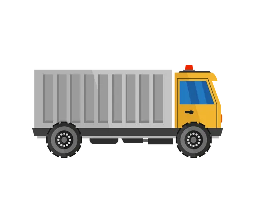 Tipper Truck Illustration