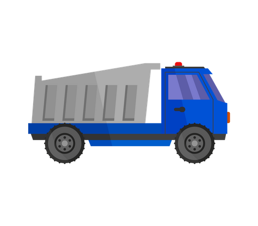 Tipper Truck  Illustration