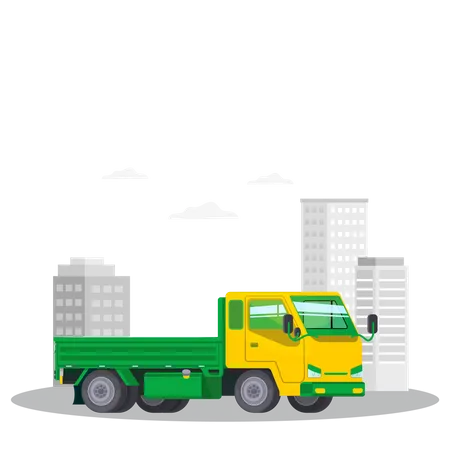 Tipper Truck  Illustration