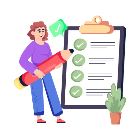 To Do List  Illustration