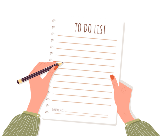 To do list  Illustration