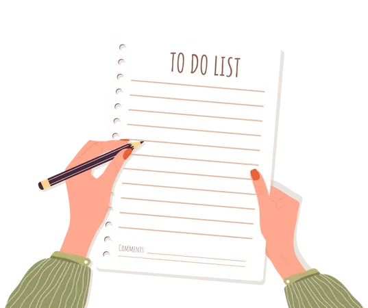 To do list  Illustration