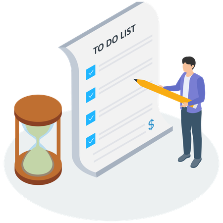 To Do List  Illustration