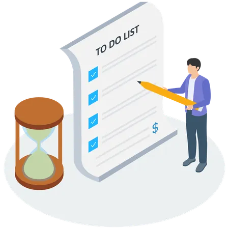 To Do List  Illustration