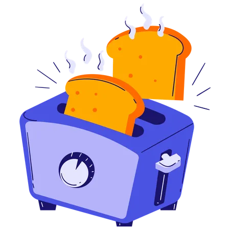 Toaster  Illustration