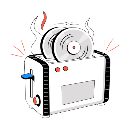 Toaster  Illustration