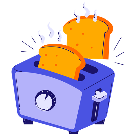 Toaster  Illustration