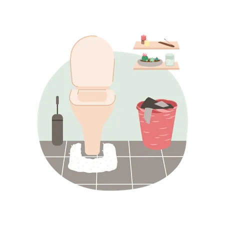 Toilet  Illustration