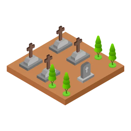 Tombstone Illustration