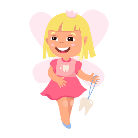 Tooth Fairy  Illustration