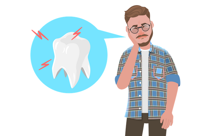 Tooth Pain Illustration