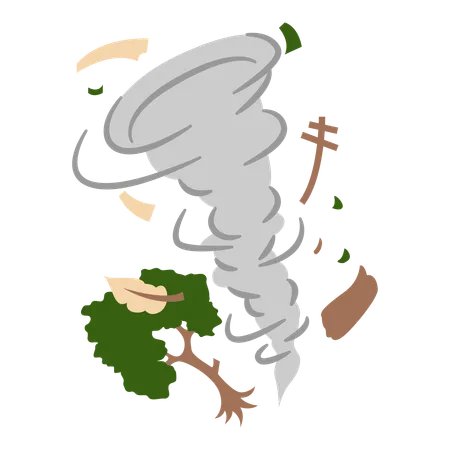 Tornado  Ilustração