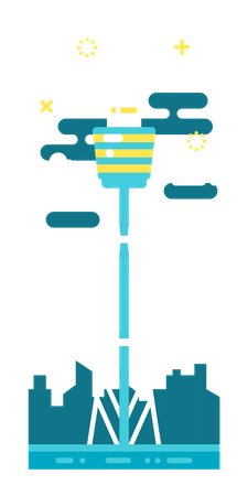 Torre de Sydney  Ilustração