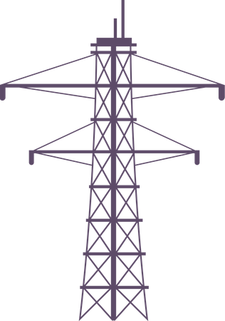 Torre Elétrica  Ilustração
