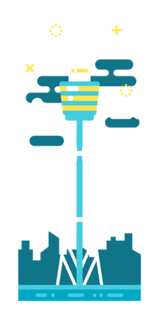 Torre de sidney  Ilustración
