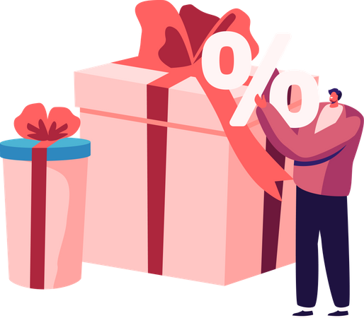 Total Sale  Illustration