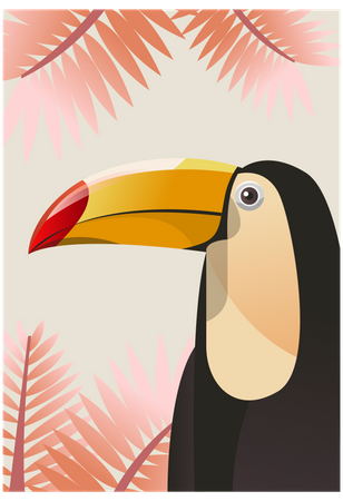 Toucans Illustration