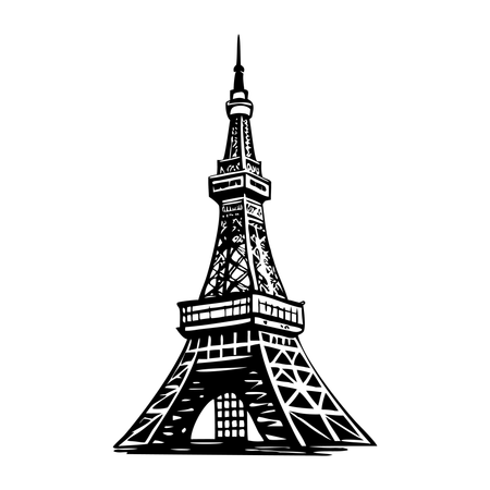 Tour de tokyo  Illustration
