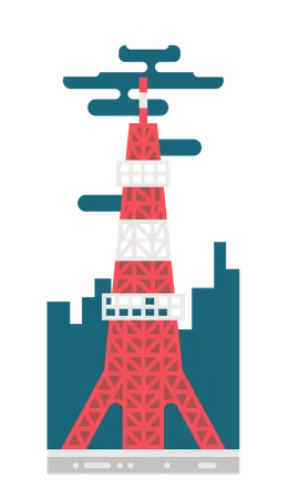 Tour de tokyo  Illustration