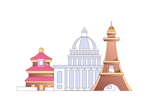 Tour Eiffel  Illustration