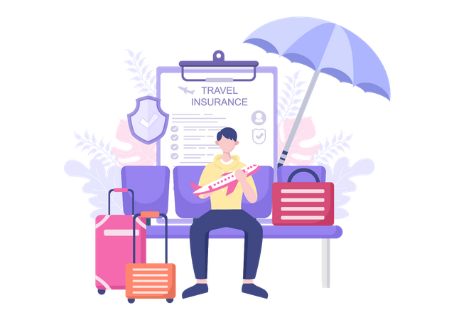 Tour Insurance Illustration