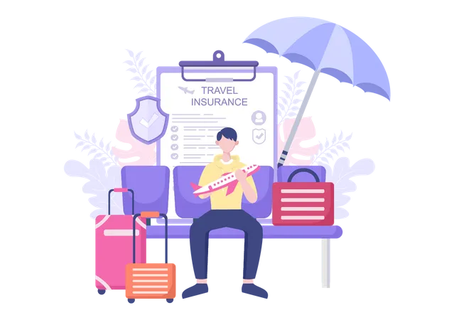 Tour Insurance Illustration