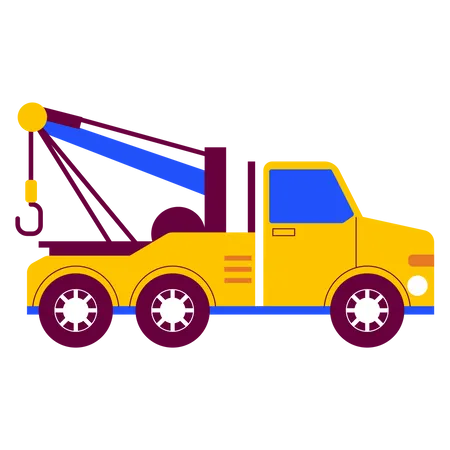 Tow truck  Illustration