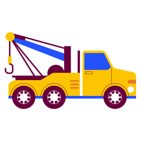 Tow truck  Illustration