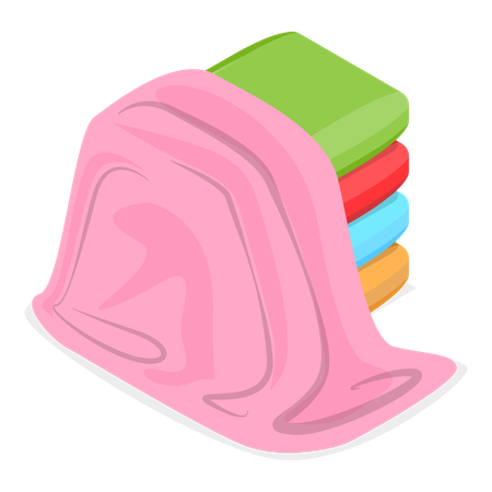 Towel  Illustration