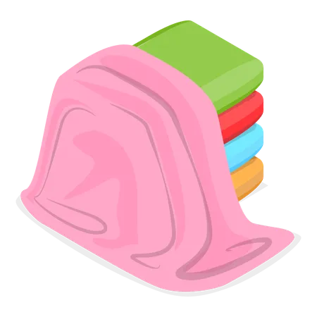 Towel  Illustration