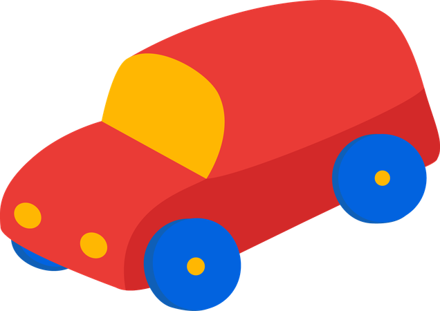 Toy car  Illustration