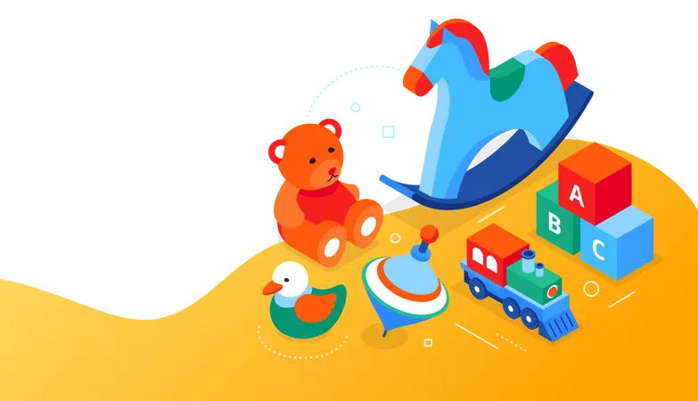 Toys shop  Illustration