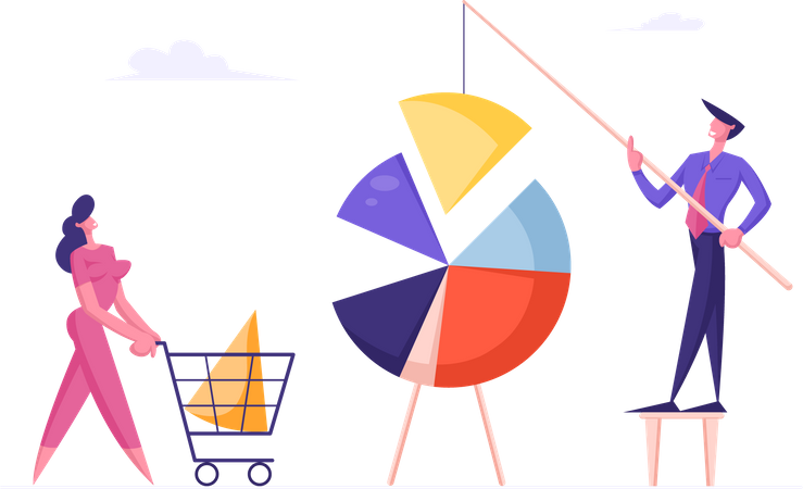Cooperação em equipe  Ilustração
