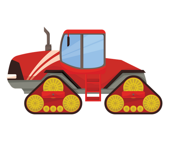 Track Loader  Illustration