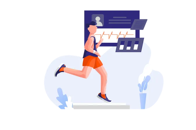 Track your activity Illustration