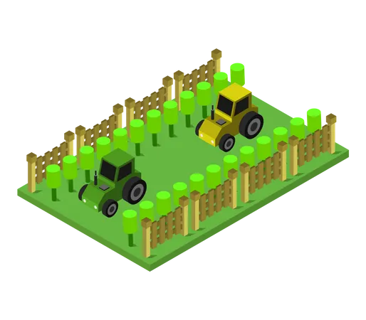 Tractor  Illustration