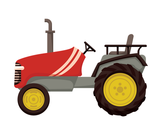 Tractor  Illustration